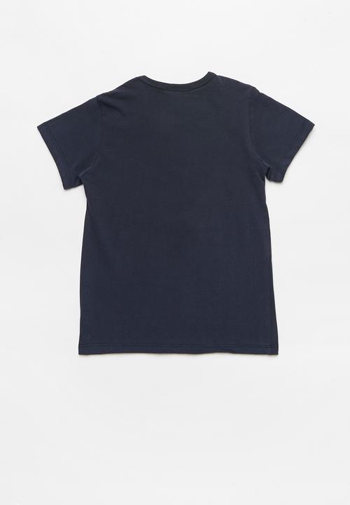 Pop Candy - Printed short sleeve tee - navy