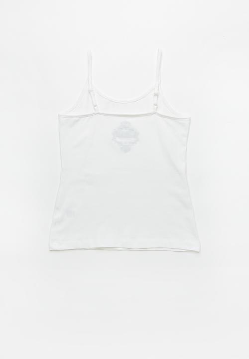 Pop Candy - Girls tank top - white