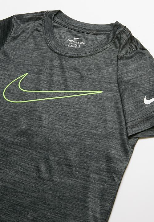 Nike - Nkb faux crossdye swoosh T-shirt - green