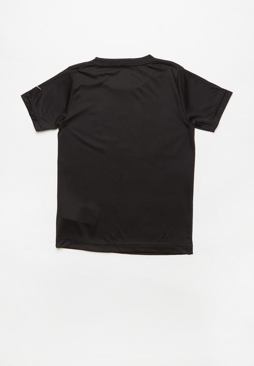 Nike - Nkb painted jdi swoosh short sleeve T-shirt  - black