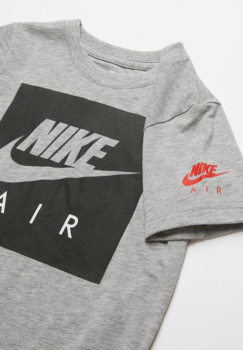 Nike - Nkb Nike Air box logo short sleeve T-shirt - grey