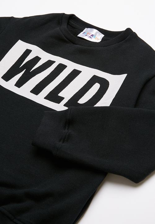 Pop Candy - Kids 2 pack sweater - black & khaki