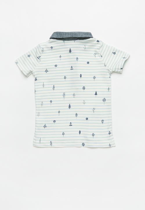 Pop Candy - Baby boys polo shirt - white