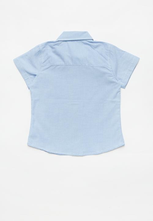 Pop Candy - Printed golf shirt - blue