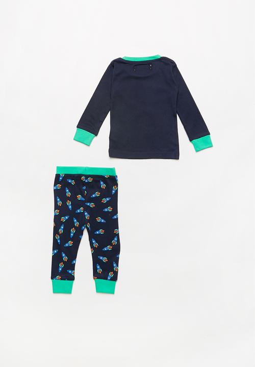 MINOTI - Dinosaur long sleeve pyjama set - multi 