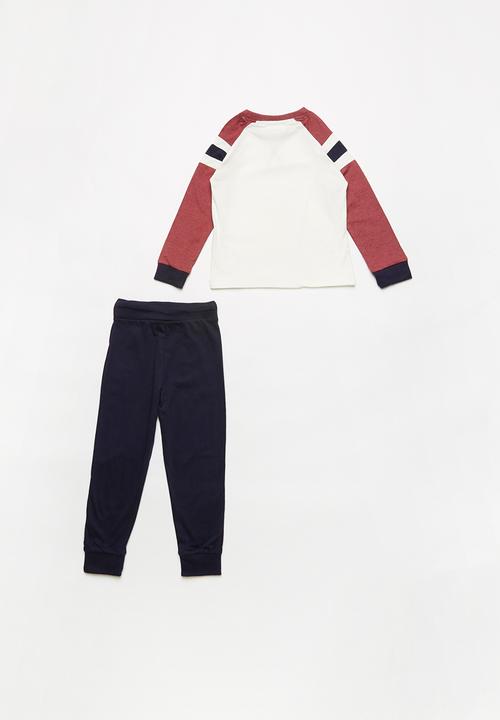 MINOTI - Boys long sleeve pyjama set - multi 