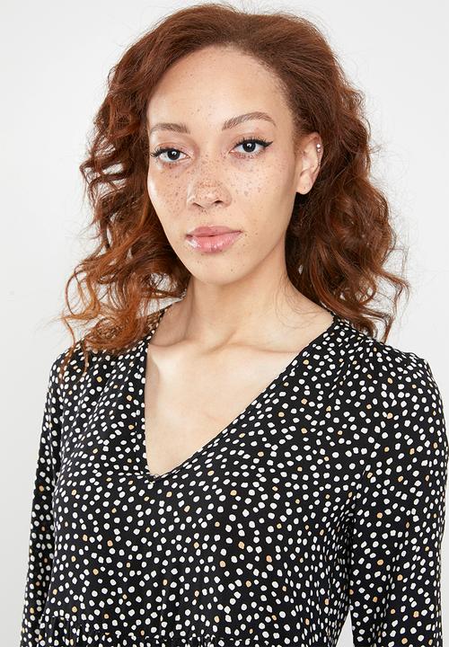 New Look - V neck smock dress - multi 
