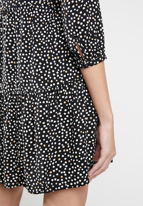 New Look - V neck smock dress - multi 