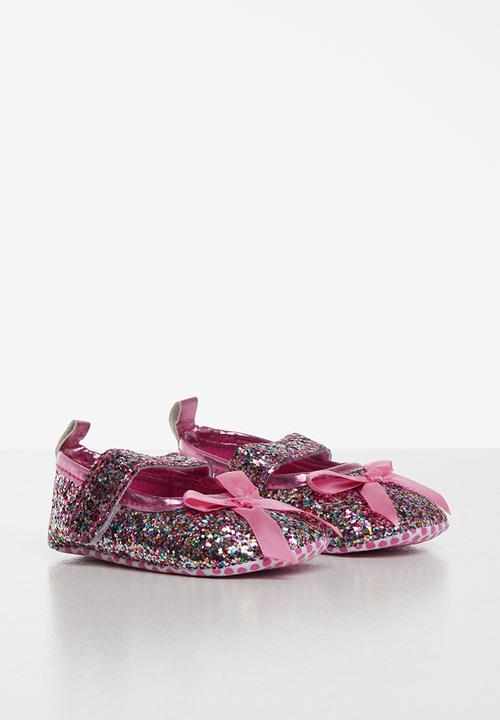 Pop Candy - Girls pumps with bow - pink