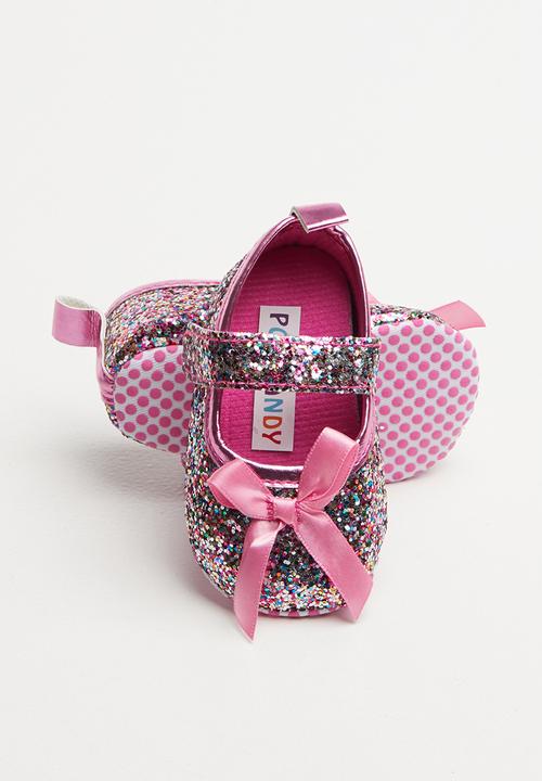 Pop Candy - Girls pumps with bow - pink