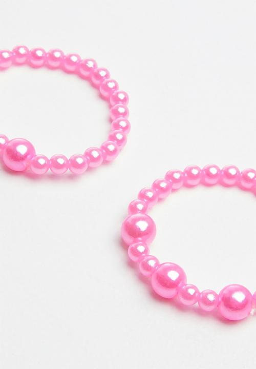 Pop Candy - 2 piece pack bracelet - pink