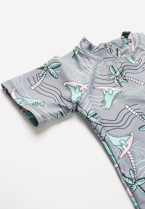 Pop Candy - Dino print swimsuit - multi