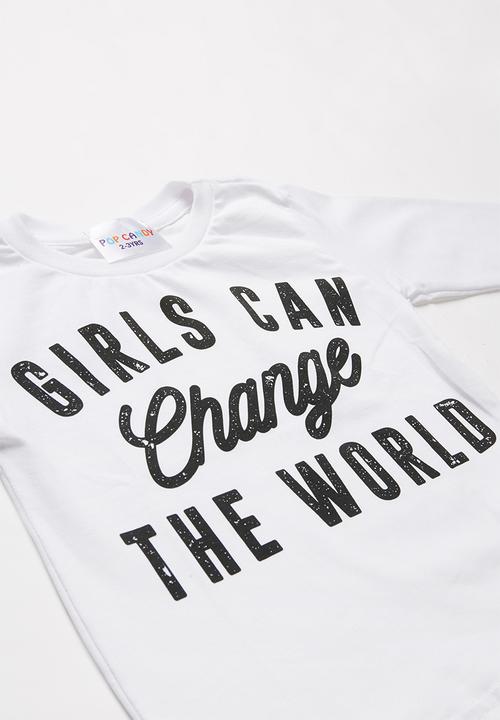 Pop Candy - Kids 3 pack long sleeve printed top - multi