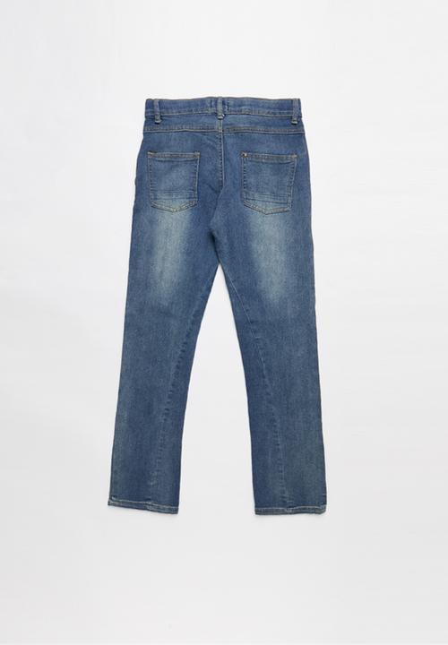 Pop Candy - Kids denim pants - blue 
