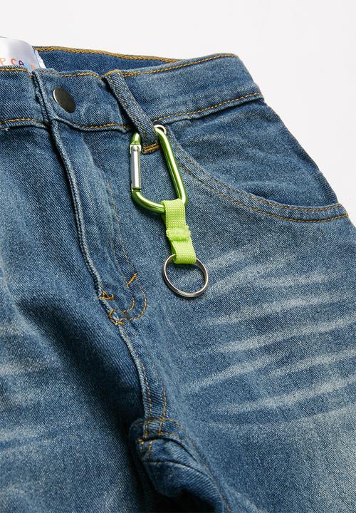 Pop Candy - Kids denim pants - blue 