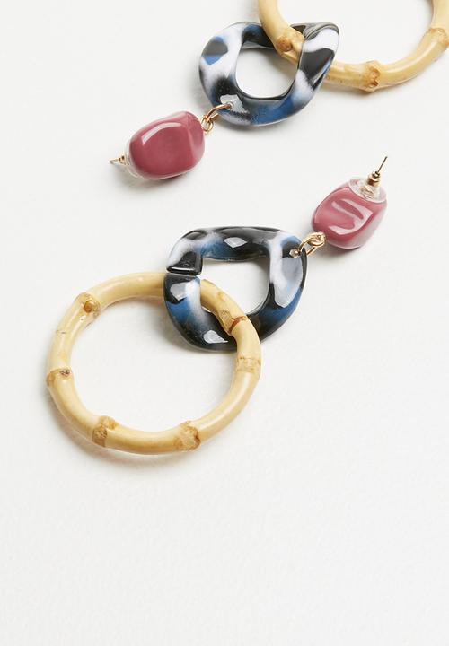 STYLE REPUBLIC - Statement earrings - multi