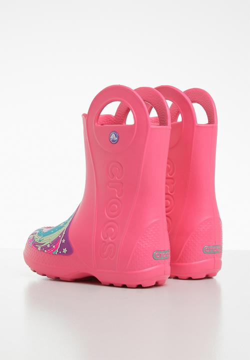 Crocs - Crocs fun lab creature rain kids boot - pink