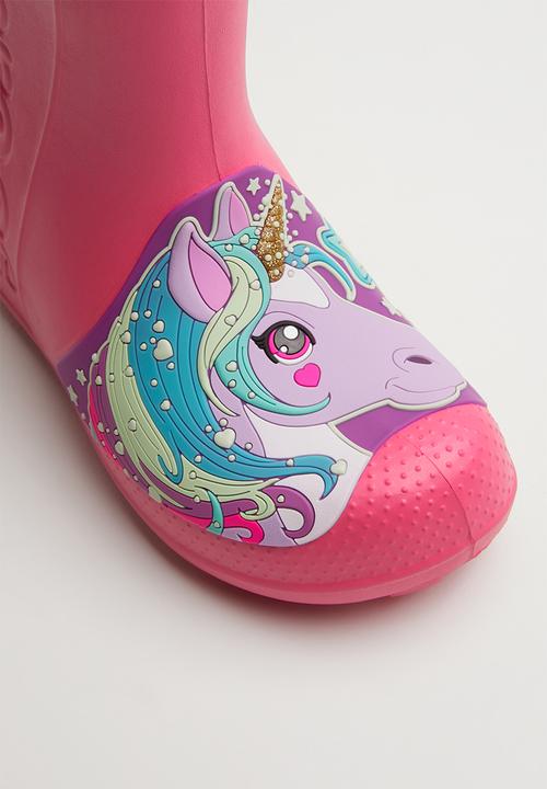 Crocs - Crocs fun lab creature rain kids boot - pink
