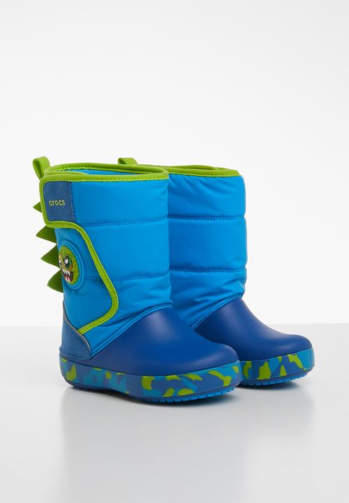 Crocs - Crocs fun lab monster kids boots - blue & green