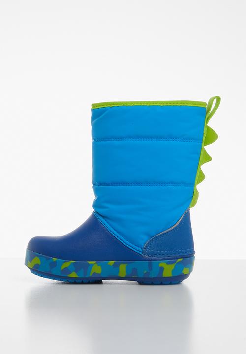 Crocs - Crocs fun lab monster kids boots - blue & green