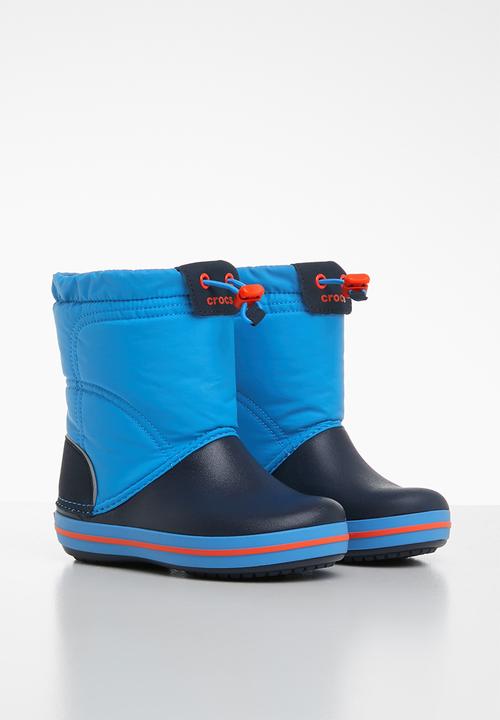 Crocs - Crocs Crocband lodge point kids boots - navy & blue