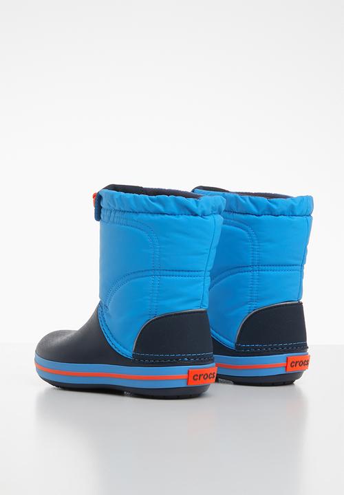 Crocs - Crocs Crocband lodge point kids boots - navy & blue