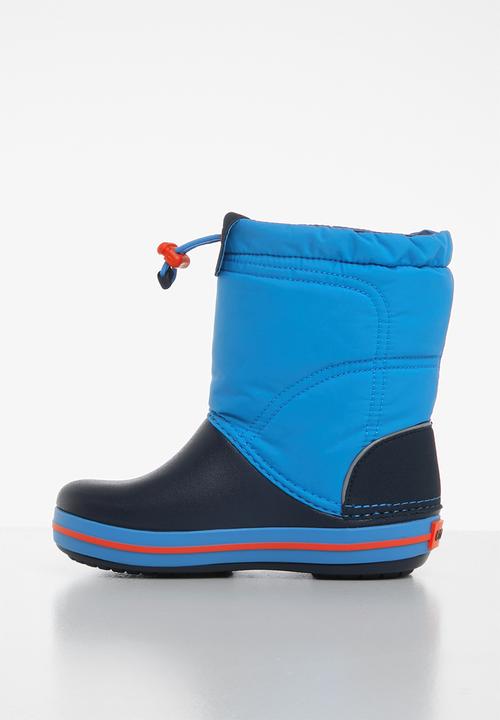 Crocs - Crocs Crocband lodge point kids boots - navy & blue