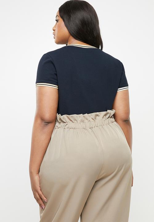 POLO - Simone v-neck golfer - navy