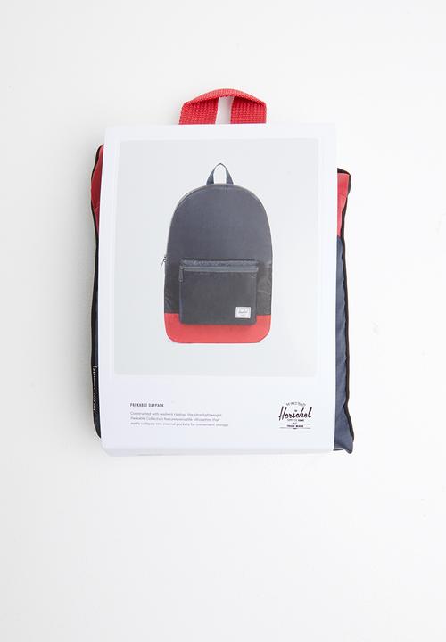 Herschel Supply Co. - Packable daypack - navy & red