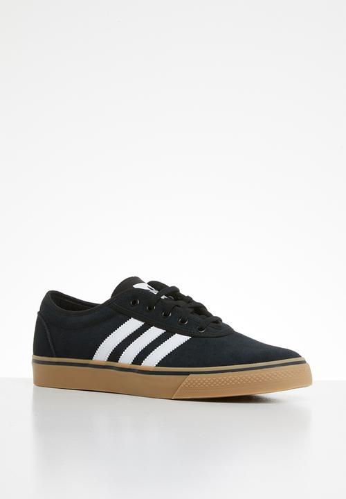 adidas Originals - ADI-EASE - core black/ftwr white/gum4