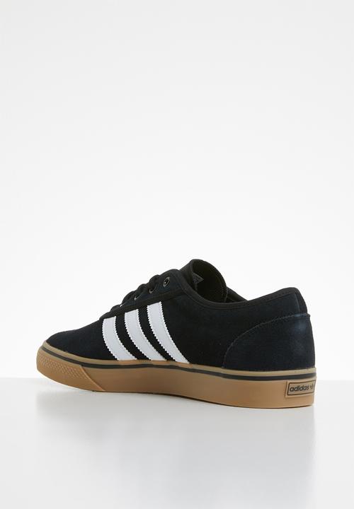 adidas Originals - ADI-EASE - core black/ftwr white/gum4