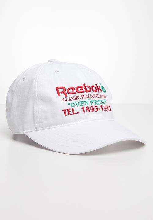 Reebok - Cl graphic cap food - white