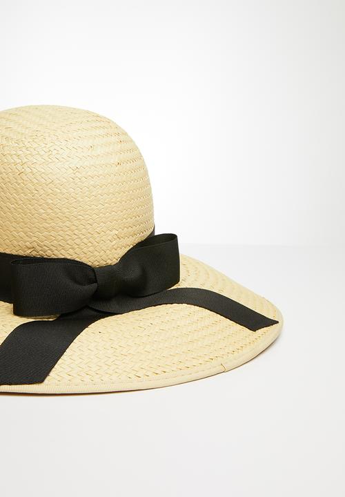 Superbalist - Woven wide brim hat - beige