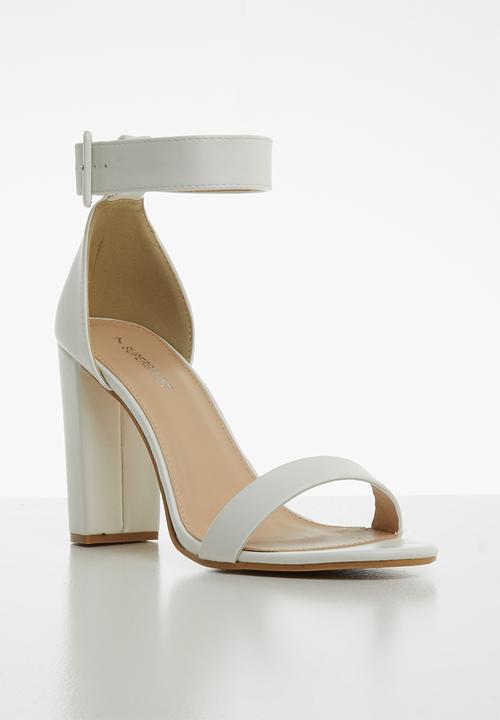 Superbalist - Jenny block heel - white
