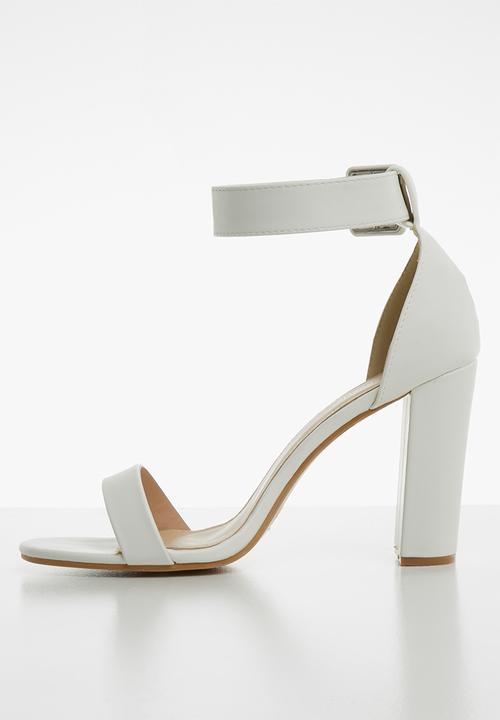 Superbalist - Jenny block heel - white