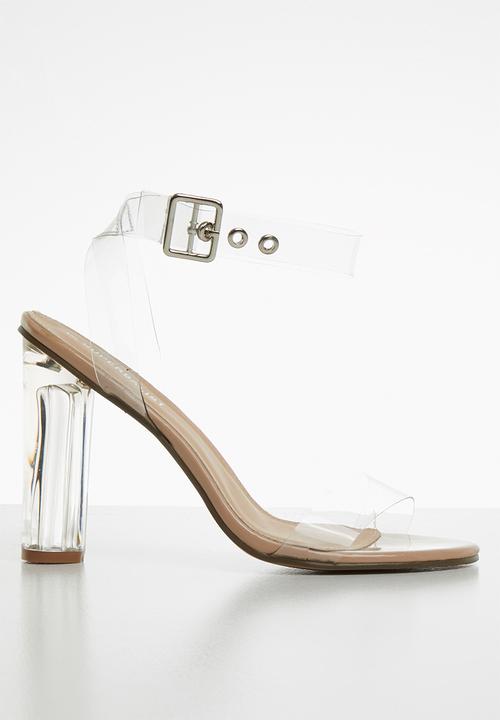 neutral open toe heels