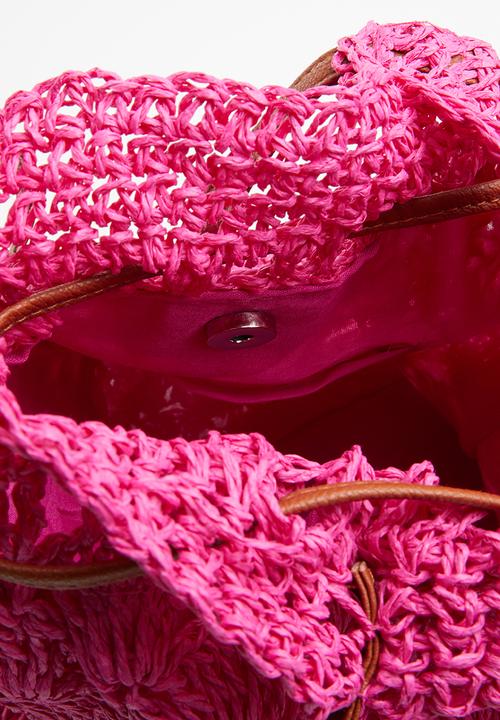STYLE REPUBLIC - Woven shoulder bag - pink