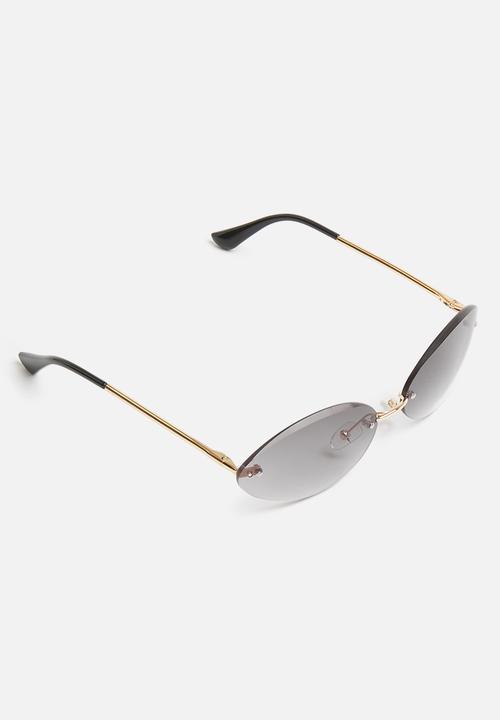 Superbalist - Oval shape sunglasses - black
