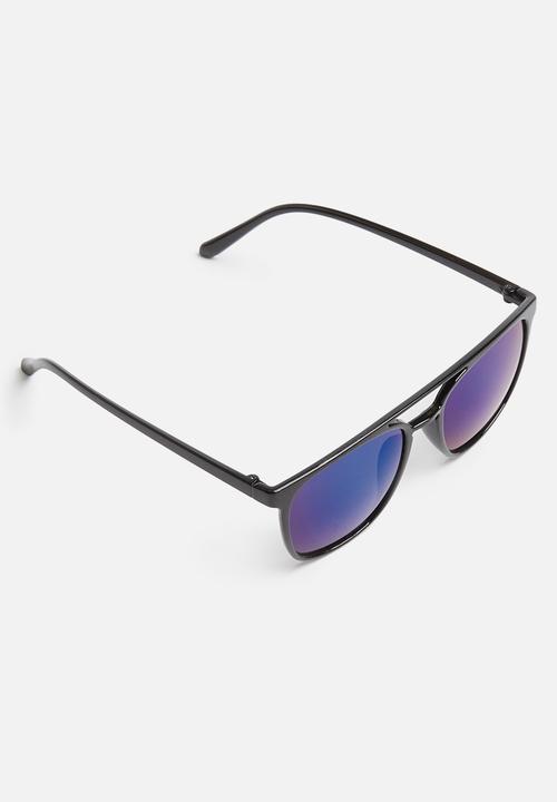 Superbalist - Metal T-bar sunglasses - blue