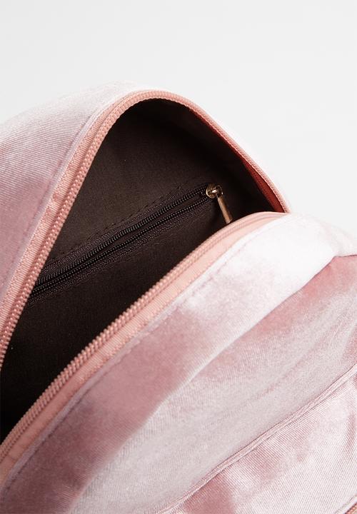 Pop Candy - Velvet backpack - pink
