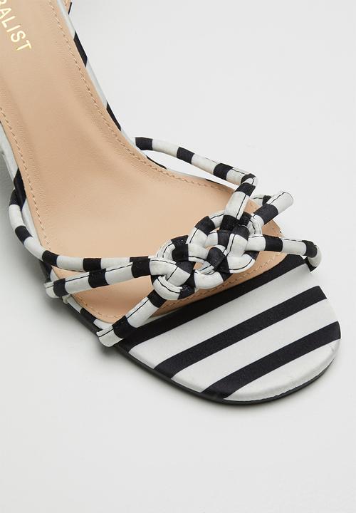 Superbalist - Charlie heel - black & white