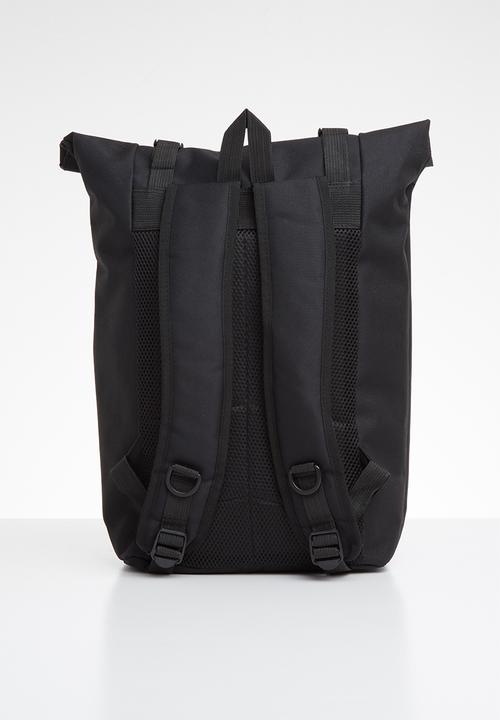 Superbalist - Roll up backpack - black