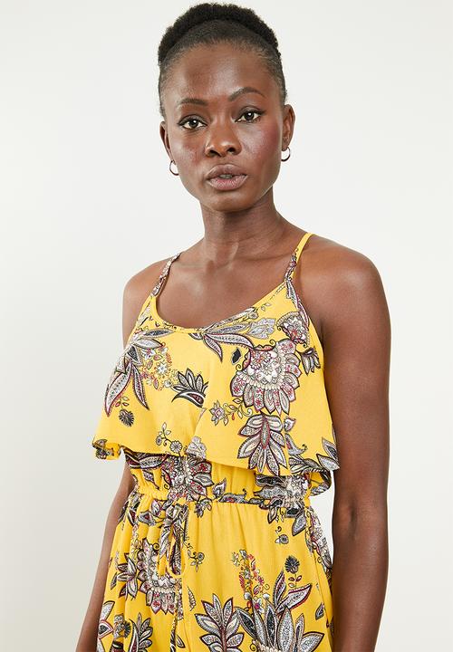 edit - Strappy maxi dress - multi