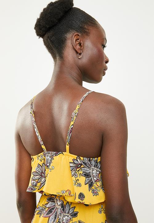 edit - Strappy maxi dress - multi