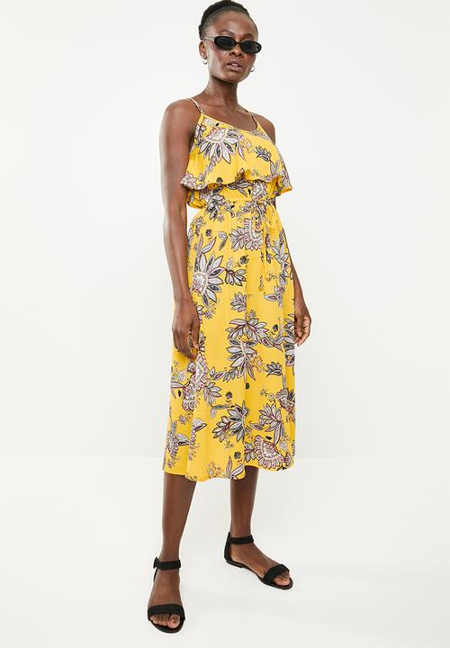 edit - Strappy maxi dress - multi