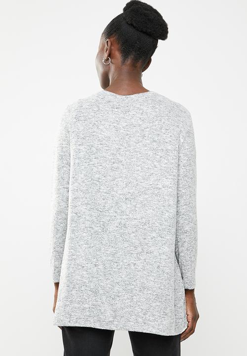 STYLE REPUBLIC - Longer length cardigan - grey