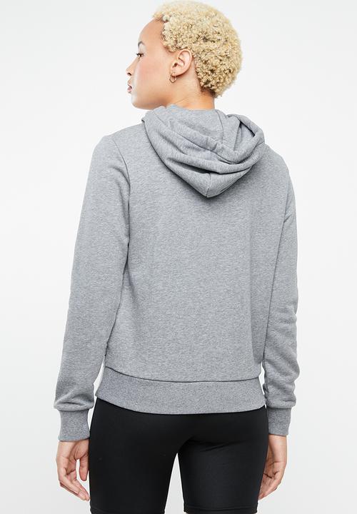 Converse - In bloom print hoodie - grey