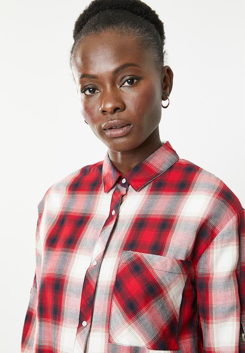 edit - Button down shirt - multi