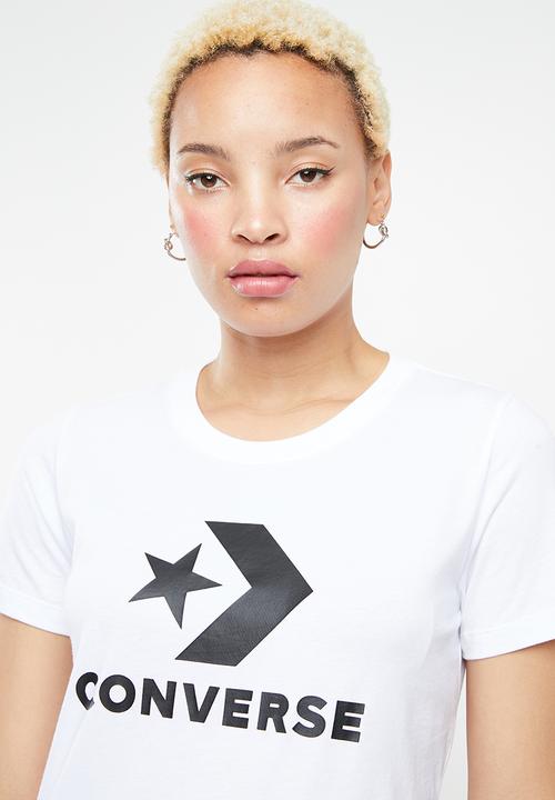 Converse - Star chevron core tee - white