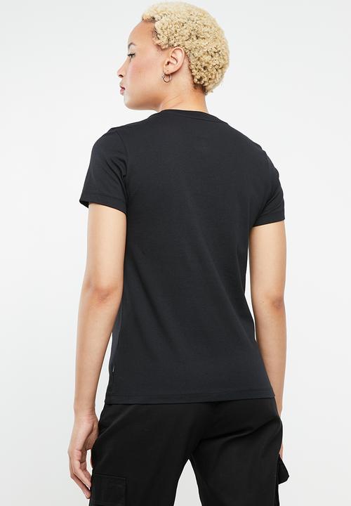 Converse - Converse ombre crew tee - black